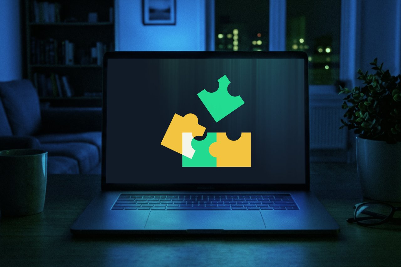 Computer screen with iconography representing CTV advertising