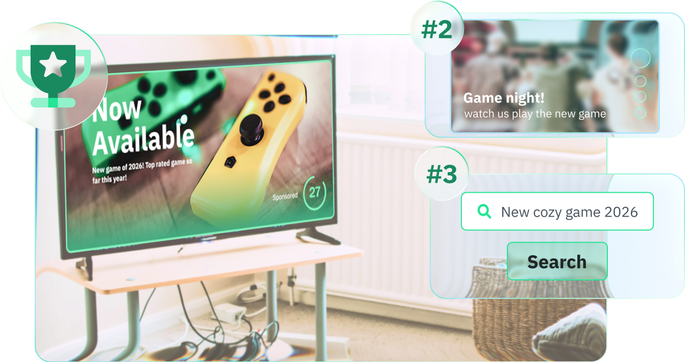 TV drives discovery and purchase