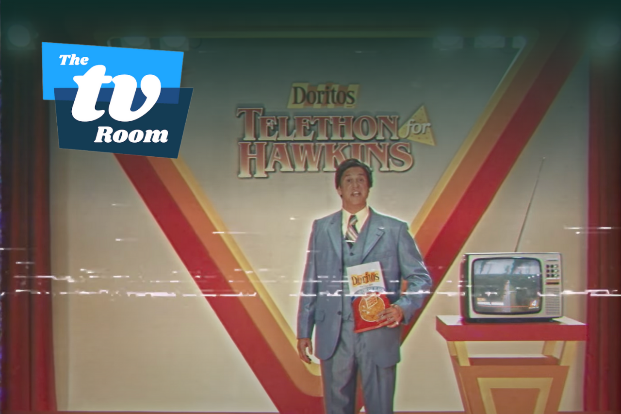 Doritos turned a snack tie-in into a full-blown retro TV event with its 1980s-style “Telethon for Hawkins,” celebrating the final season of Stranger Things.